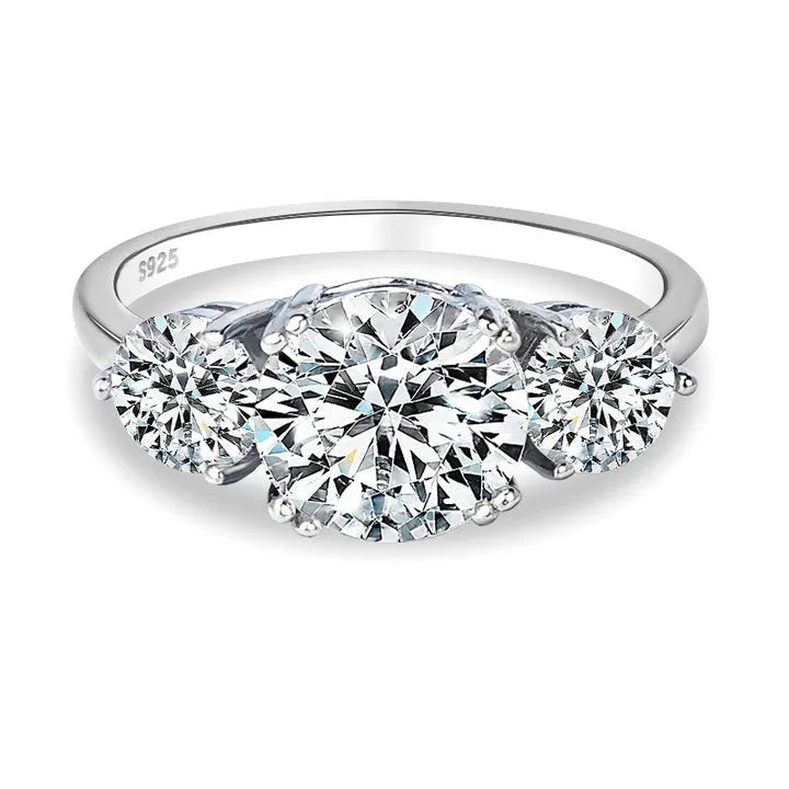 Moissanite Dimond Ring VVS1 Lab Diamond Ring for Women