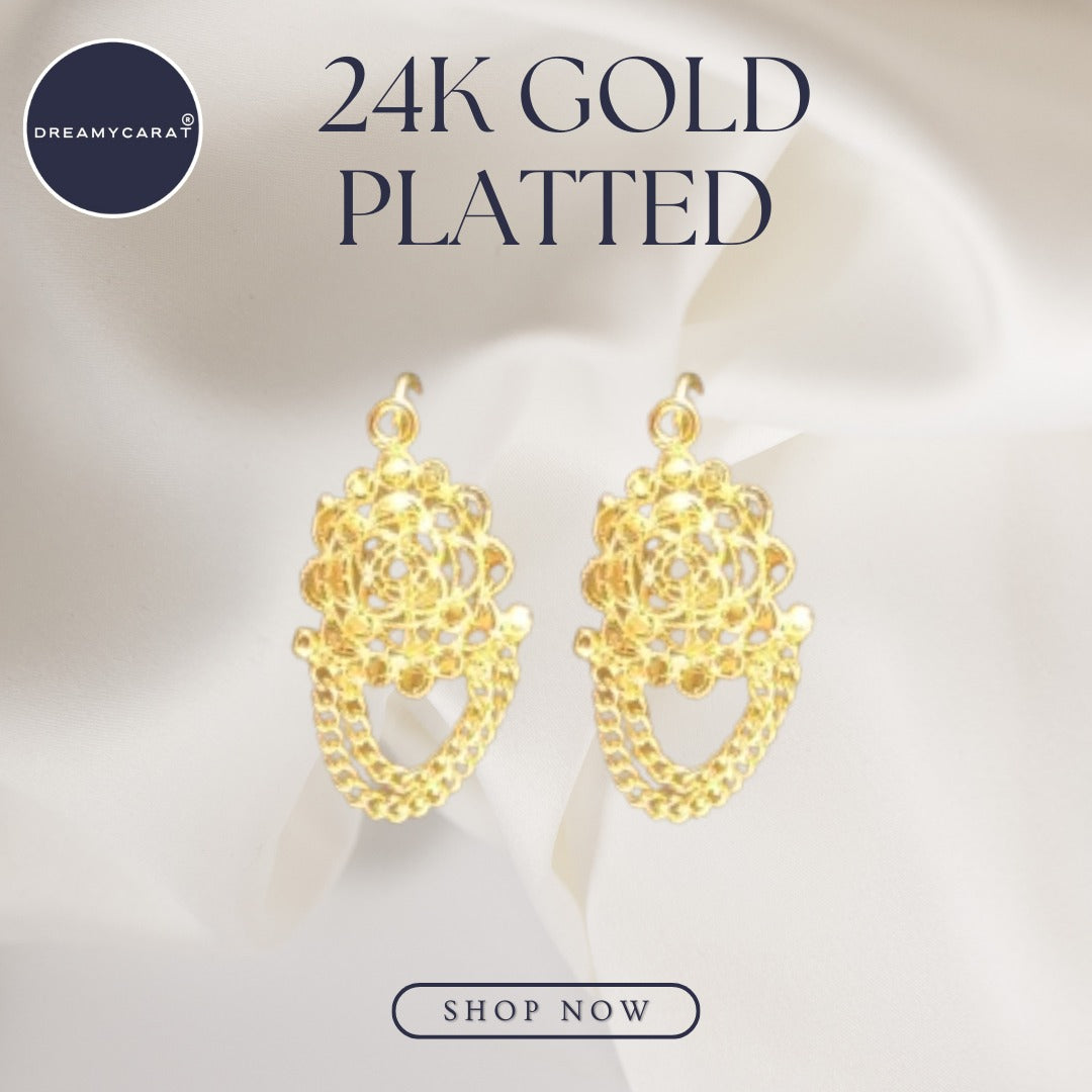 Gold Plated Earrings | CODE GE-02