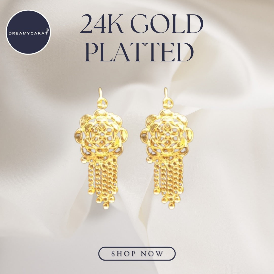 Gold Plated Earrings | CODE GE-01