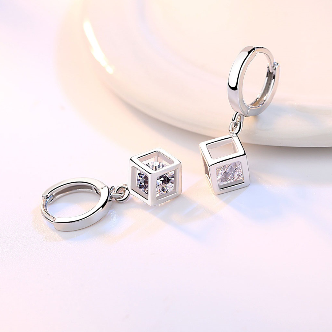Moissanite Diamond S925 Earrings for Women | Code E20