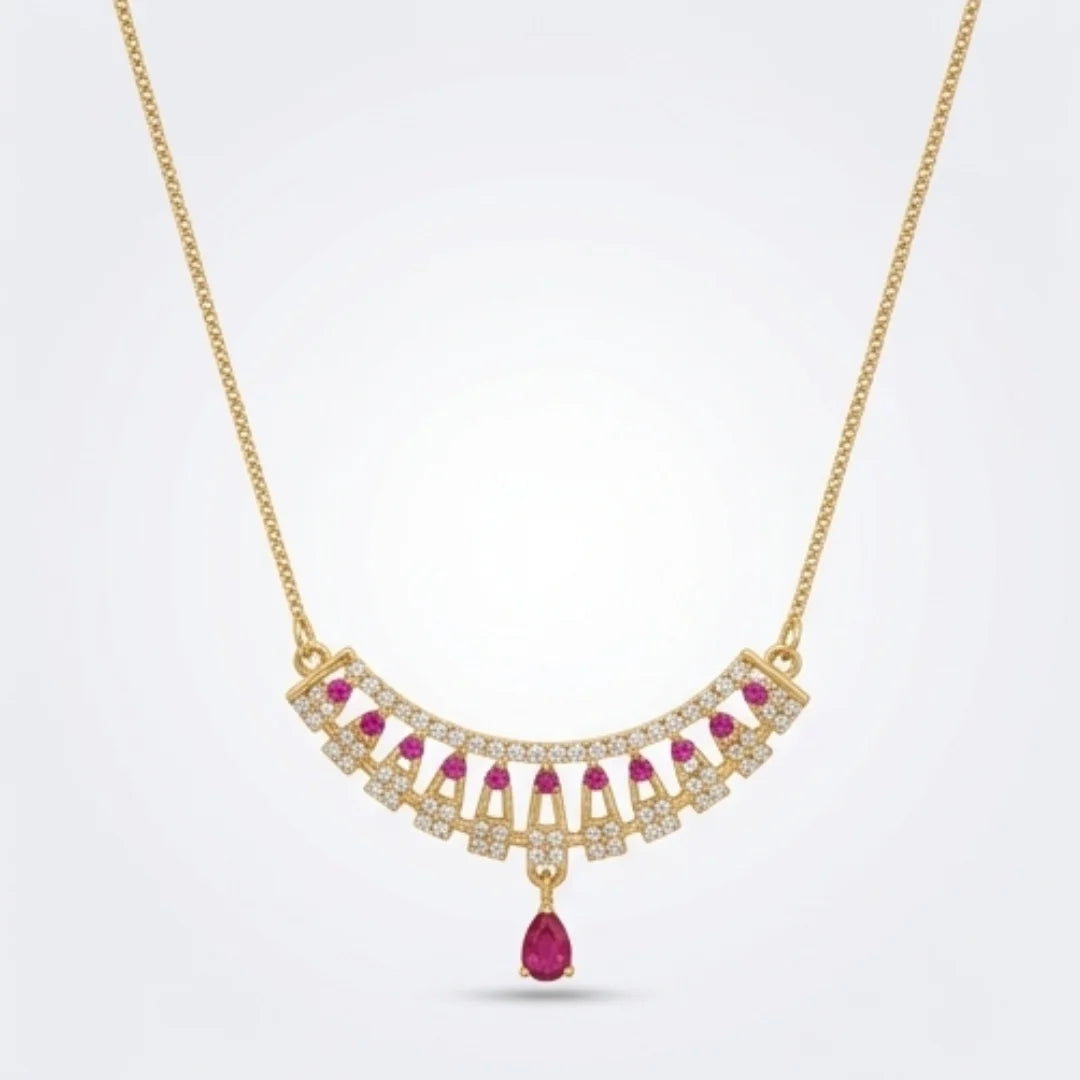 Gold Platted Necklace | NS-06