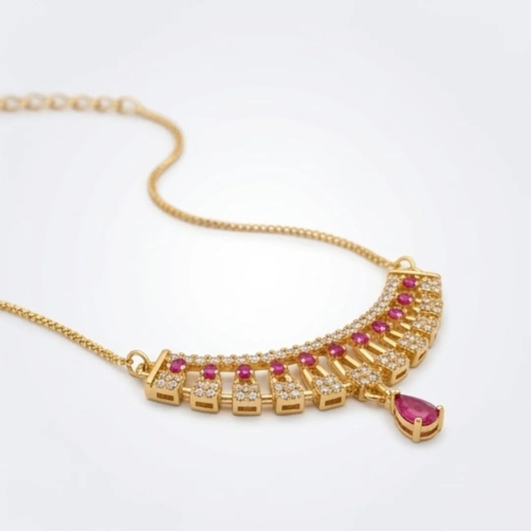 Gold Platted Necklace | NS-06