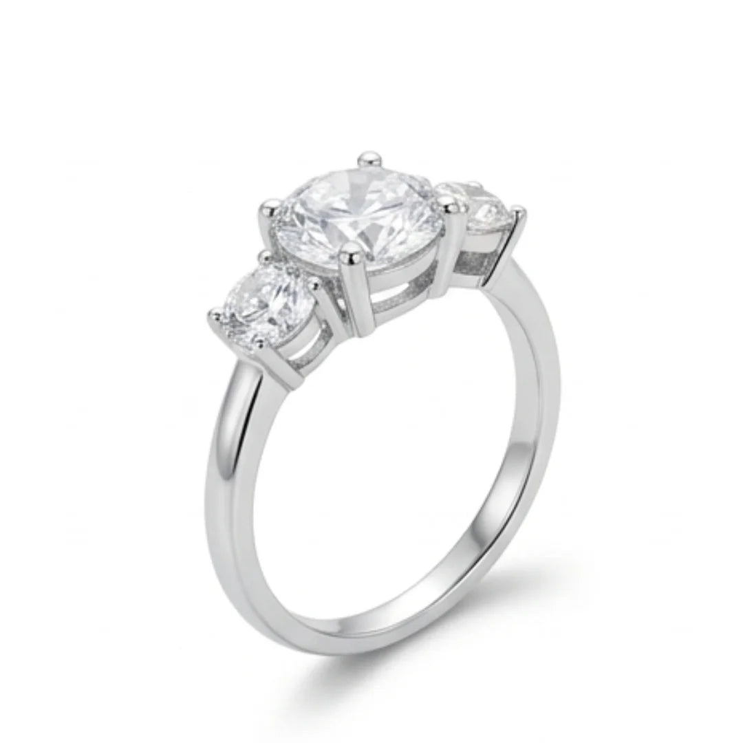 Moissanite Dimond Ring VVS1 Lab Diamond Ring for Women