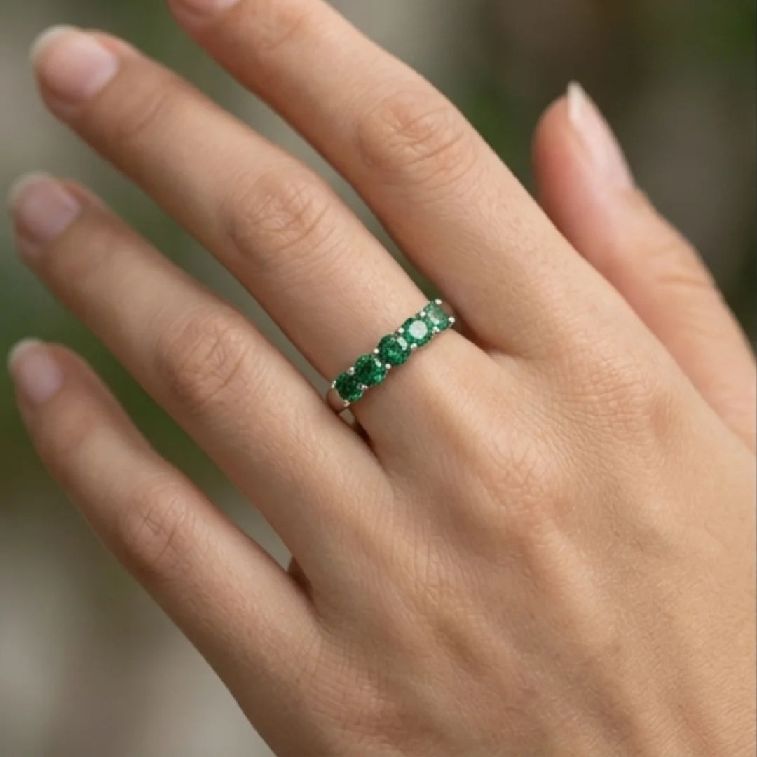 Moissanite S925 Silver Ring | CODE M-21