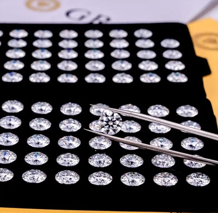 Moissanite Couple Rings