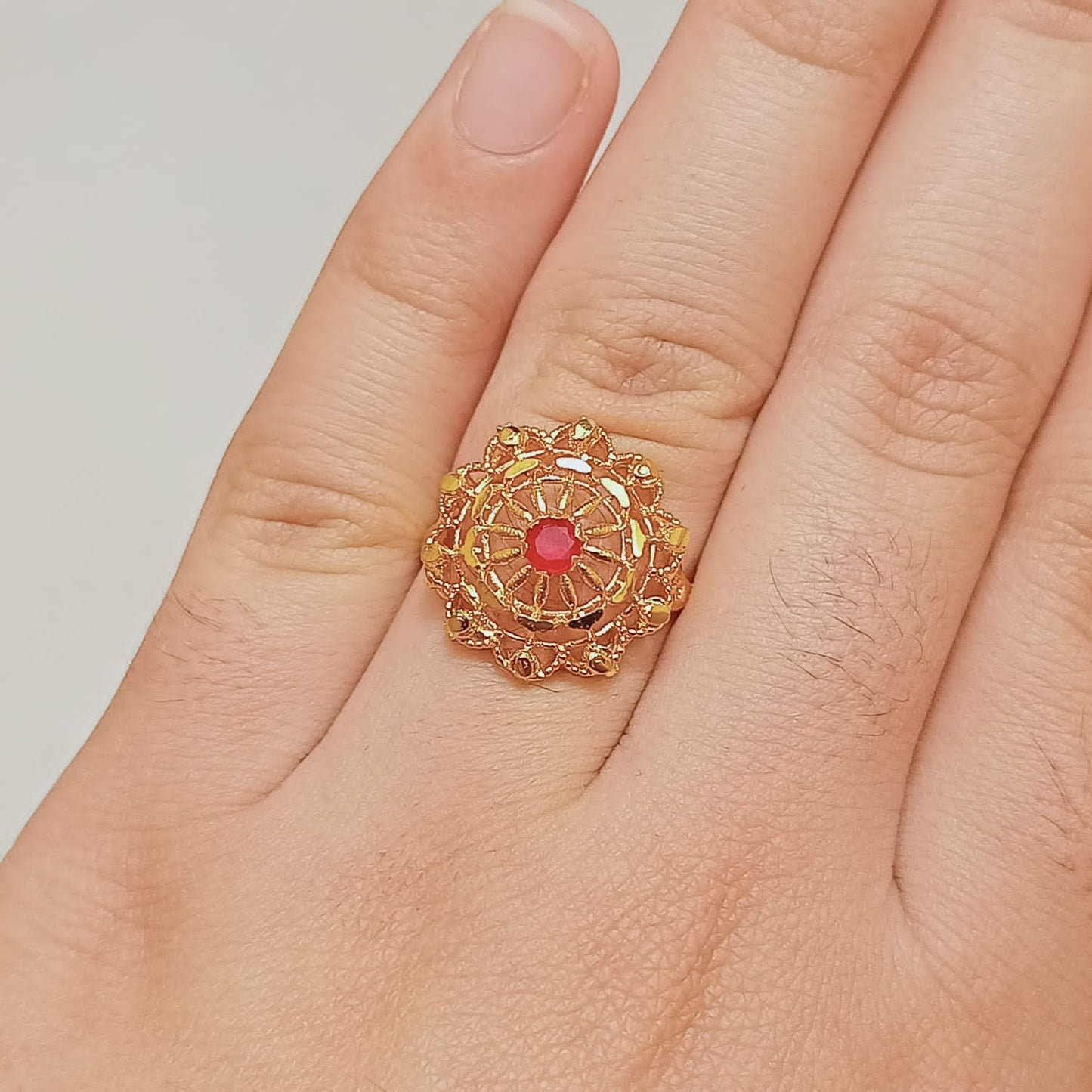 Gold Plated Ring | CODE G-07