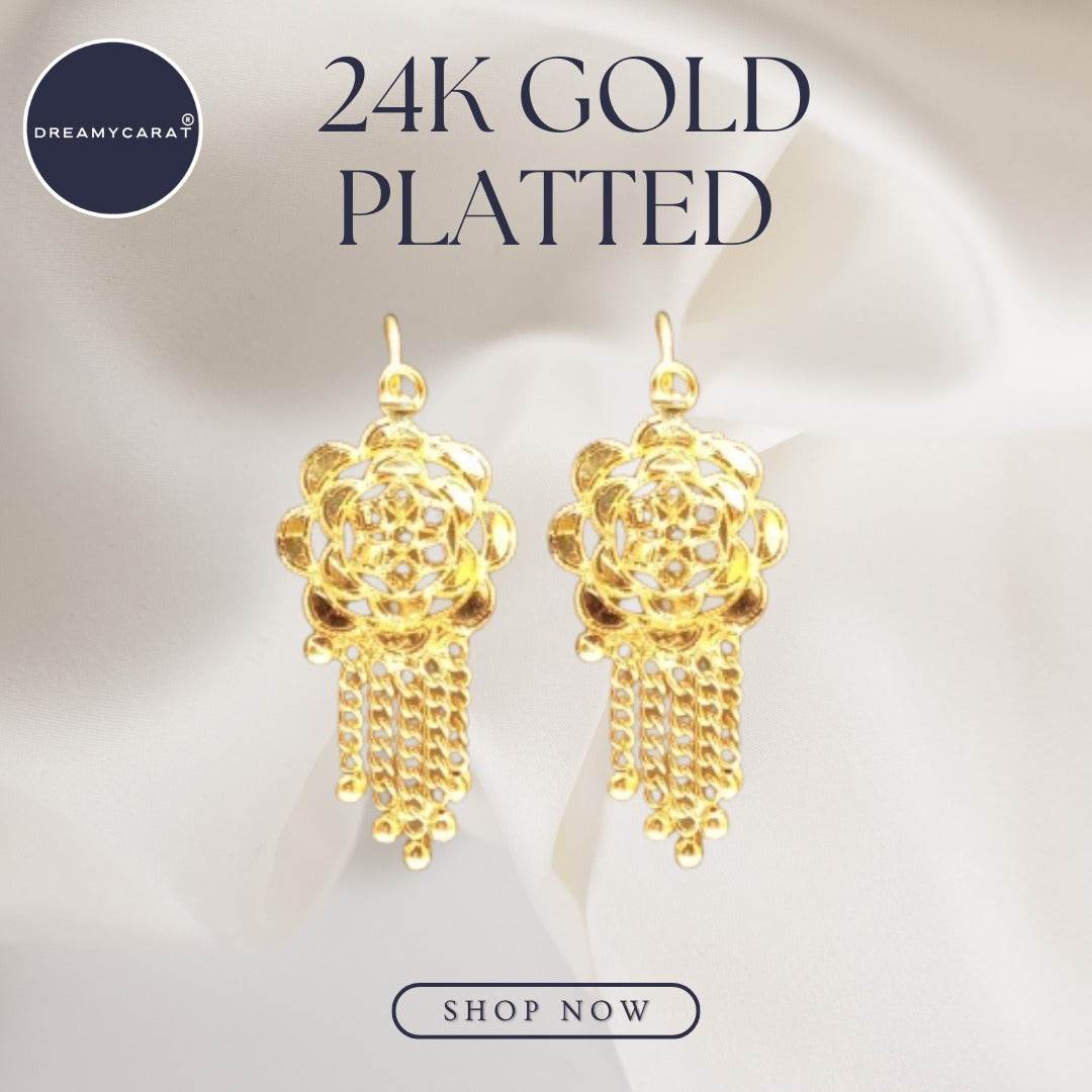 Gold Plated Earrings | CODE GE-01