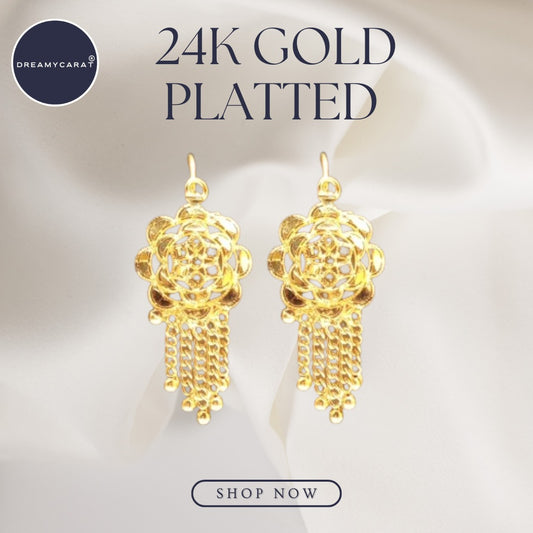 Gold Plated Earrings | CODE GE-01
